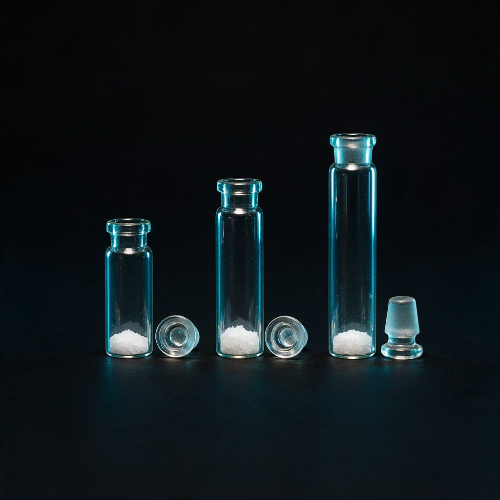 Pharmaceutical raw material vials